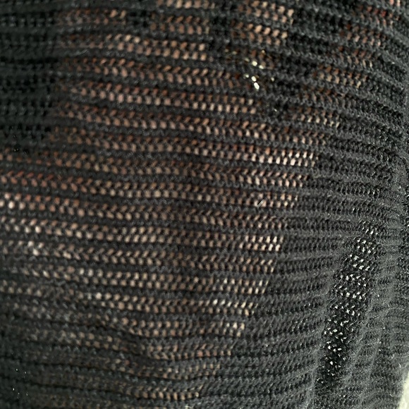 Express White Open knit Dolman sweater Women - Picture 7 of 8